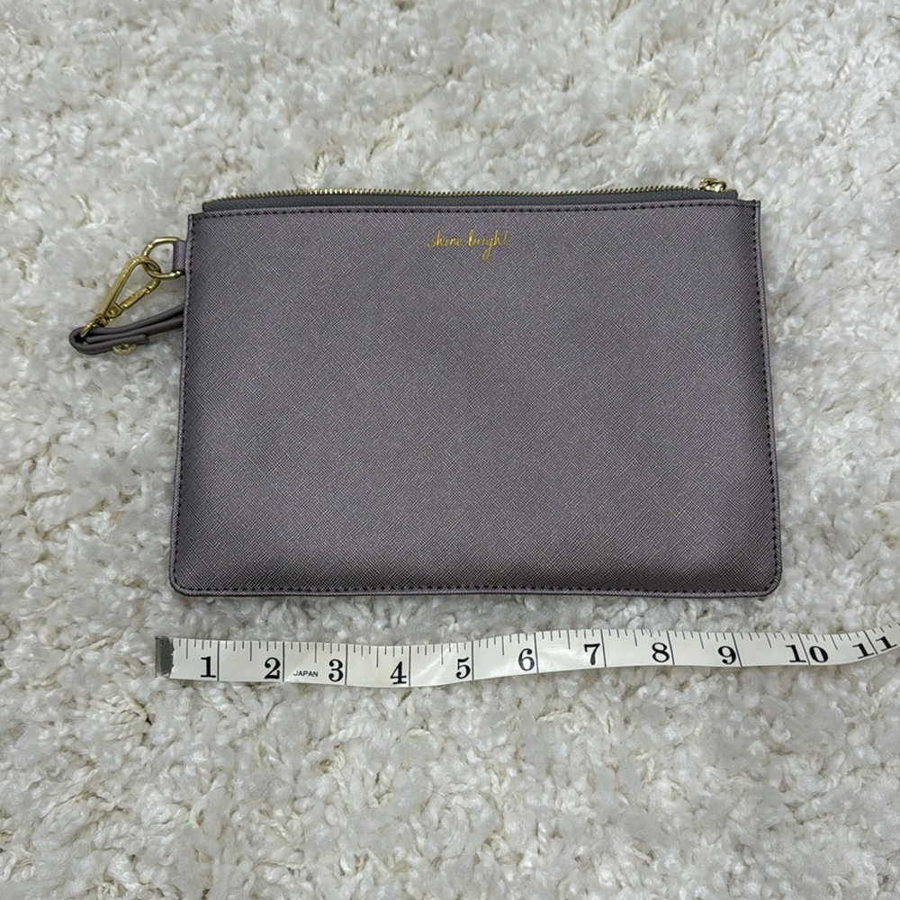 Clutch/wristlet bag purple
